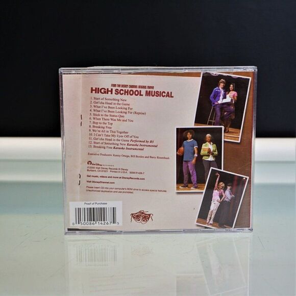 High School Musical Music Walt Disney Records Soundtrack CD 2006 - Picture 2 of 4